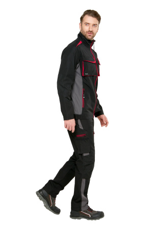 Куртка рабочая мужская летняя/демисезонная "Студио" цвет черный