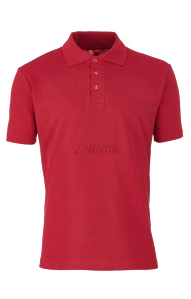 Тенниска поло ЛЮКС (LUXE) красная