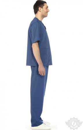 Костюм медицинский мужской "Спец" василек