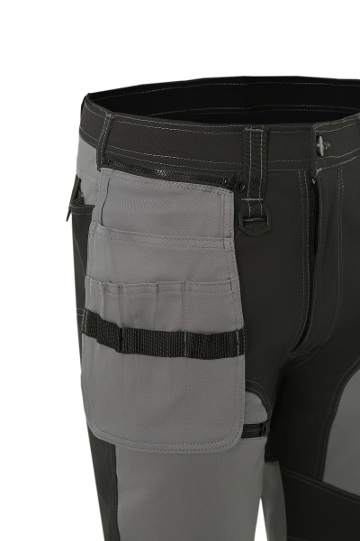 Брюки ГРАНД т.серые/черные