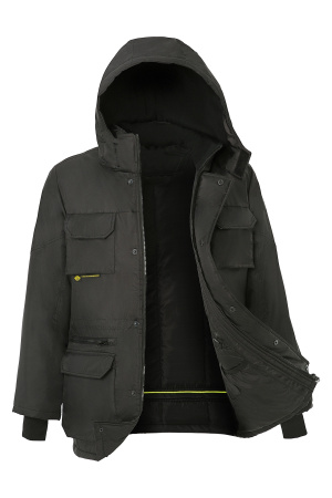 Куртка СТРАЙК утепленная черная