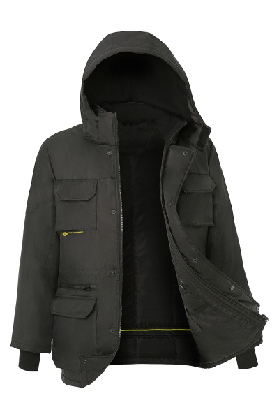 Куртка СТРАЙК утепленная черная