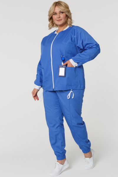 Куртка ЛИНДРЕД ГВЕНН бомбер голубая