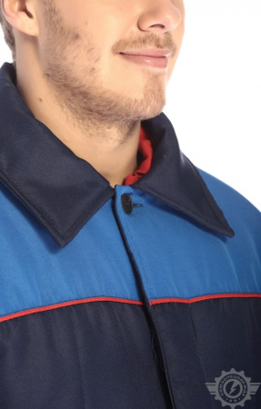 Костюм зимний "Дон", куртка, брюки, т.синий/василек