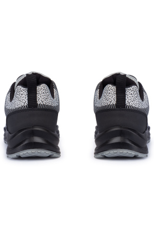 Полуботинки СТАТУС (STATUS) с КП и КС серые (GREY), ПУ/Резина