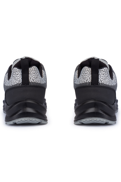 Полуботинки СТАТУС (STATUS) с КП и КС серые (GREY), ПУ/Резина