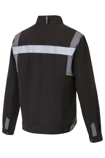 Костюм "Энерджи", куртка, п/к, черный/желтый