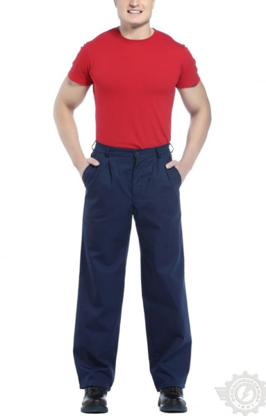 Брюки "Гарант" синие