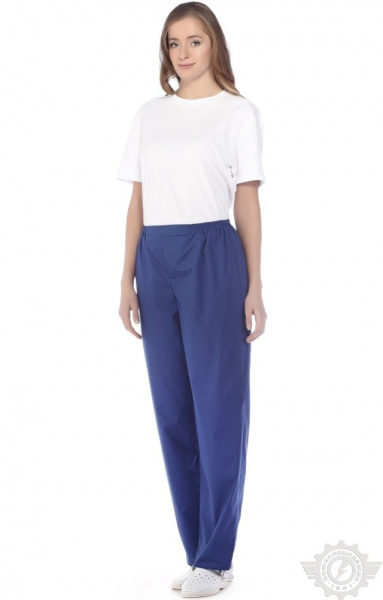 Брюки женские василек