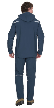 Куртка СПЕЙС софтшелл синяя (ЧЗ)
