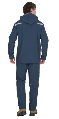 Куртка СПЕЙС софтшелл синяя (ЧЗ)