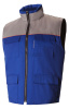 Жилет "Профессионал" зимний василек-светло-серый
