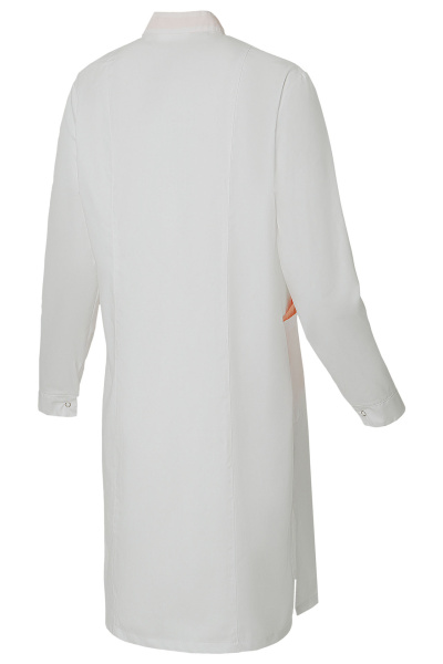 Халат ЛИНДРЕД ЭВЕЛИН дл.рукав белый/персик