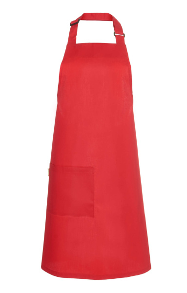 Фартук HORECA (ХОРЕКА) с нагрудником red (красный)