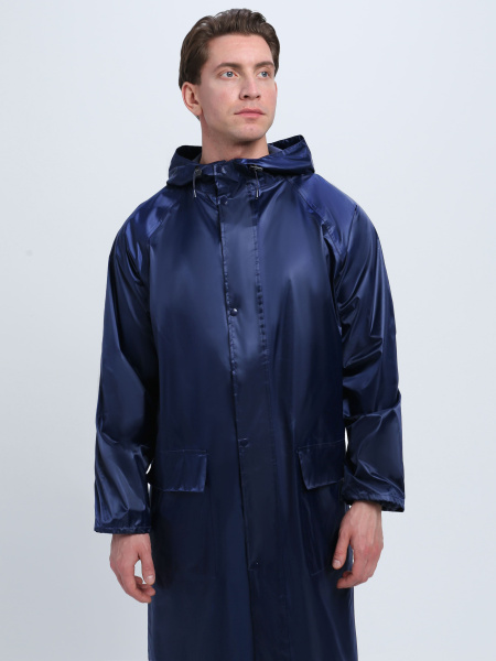 Плащ влагозащитный ProfLine Leader, т.синий