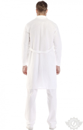 Халат мужской белый