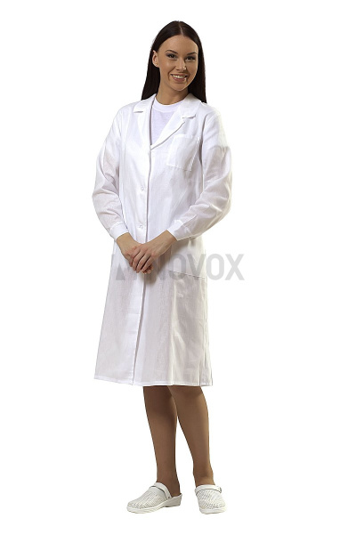 Халат рабочий женский цвет белый