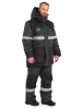 Костюм зимний «НордМен»,  куртка, п/к, серый/чёрный 