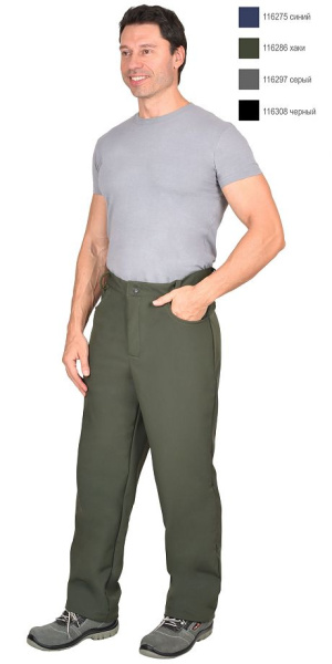 Брюки "Азов" хаки софтшелл пл 350 г/кв.м