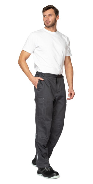 Брюки мужские "Эко-Труд" тёмно-серый, СОП