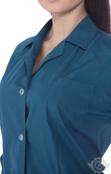 Халат "Золушка" бирюза