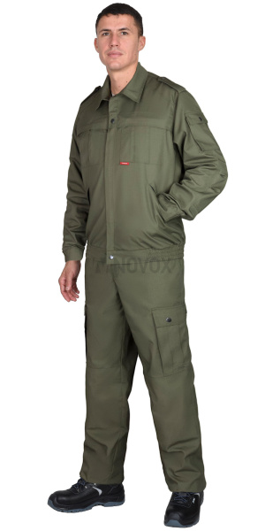 Костюм "Тайфун" куртка, брюки (тк. Рип-стоп 210), олива