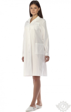 Халат женский белый