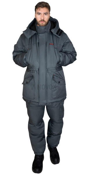Костюм "ГОРКА" зимний, куртка, брюки, серый