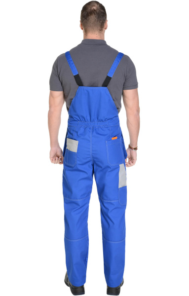 Полукомбинезон "Профессионал-2" василек светло-серый