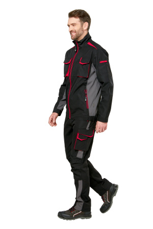 Куртка рабочая мужская летняя/демисезонная "Студио" цвет черный