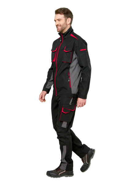 Куртка рабочая мужская летняя/демисезонная "Студио" цвет черный