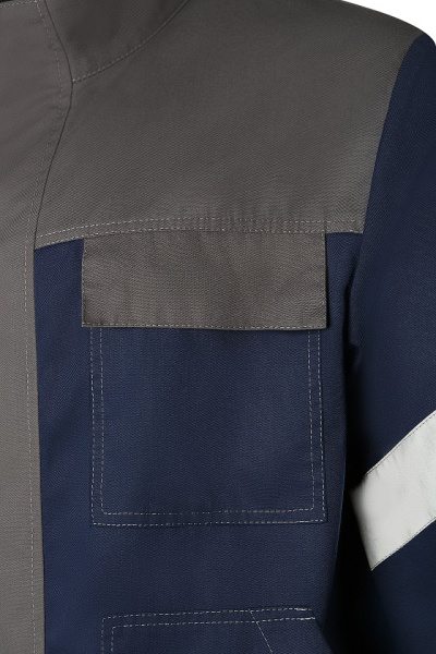 Куртка ТЕЙКЕР Проф темно-синия/темно-серая