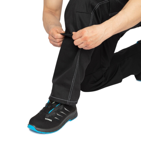 Костюм мужской "Викинг 2021" чёрный (куртка и брюки)