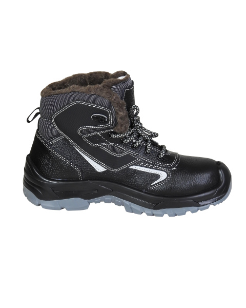 Ботинки SAVЁL-ДЖЕТ-ЗИМА кожа, шерстин, МП, ПУ-ТПУ