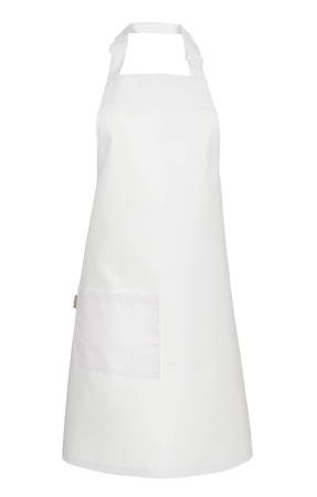 Фартук HORECA (ХОРЕКА) с нагрудником white (белый)