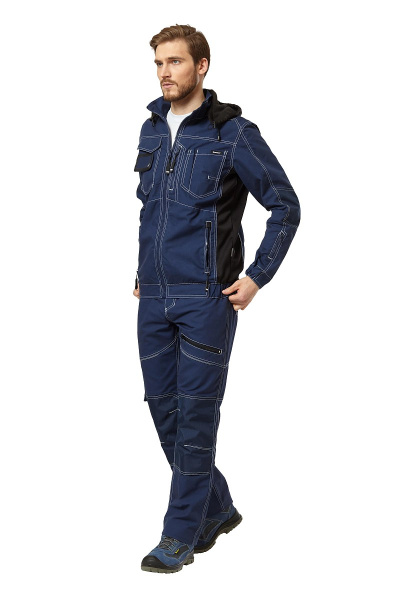Куртка рабочая мужская летняя "Smart" цвет т.синий