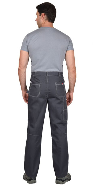 Брюки "Фаворит-Люкс" т.серый с серым