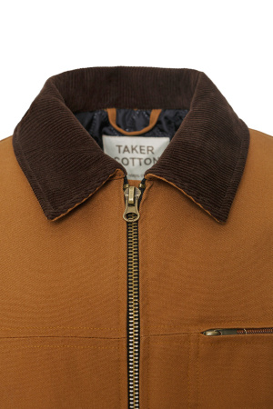 Куртка ТЕЙКЕР (Taker) Коттон демисезонная коричневая