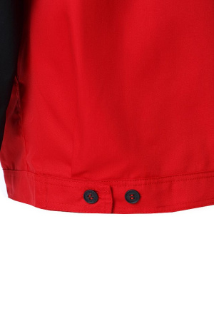 Костюм Мастер-Люкс с СВП красный/черный, куртка, п/к