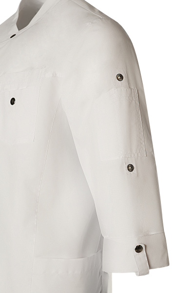 Китель поварской РИСТРЕТТО ШЕФ Лайт мужской белый