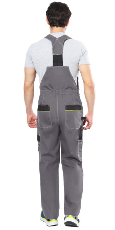 Полукомбинезон АГАТ серый с черным