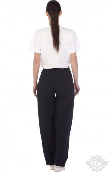 Брюки ткань "Габардин" темно-синие