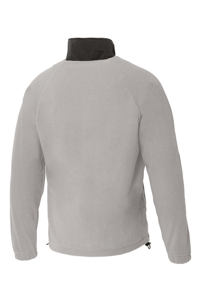 Толстовка КОТПРОФИ (КОТПРОФИ) комбинированная серая/черная, на молнии