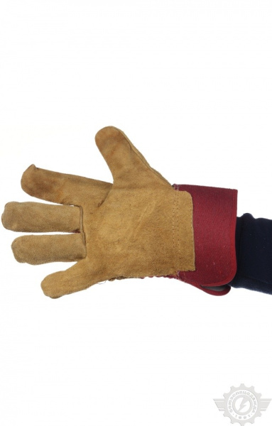 Перчатки комбинированные со спилком