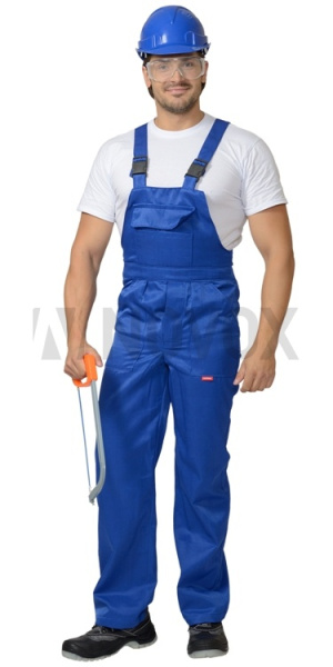 Полукомбинезон "ПРОФЕССИОНАЛ",васильковый