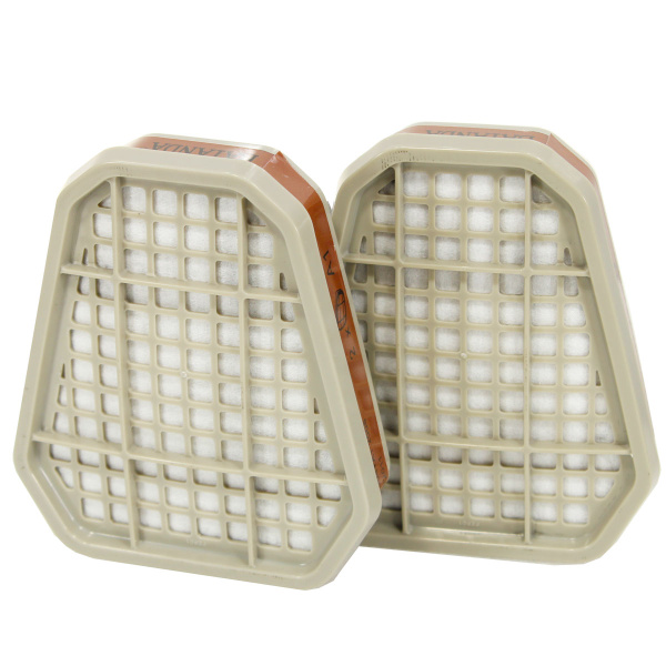 Фильтр для защиты от орган. газов и паров, формальдегида BAIANDA 5117 A1+Fl (2 шт.)