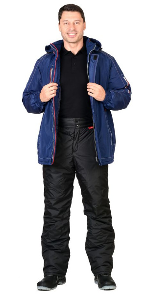 Куртка зимняя "АЛЕКС", т.синий