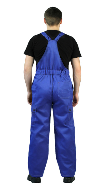 Полукомбинезон мужской "Дрегер" васильковый