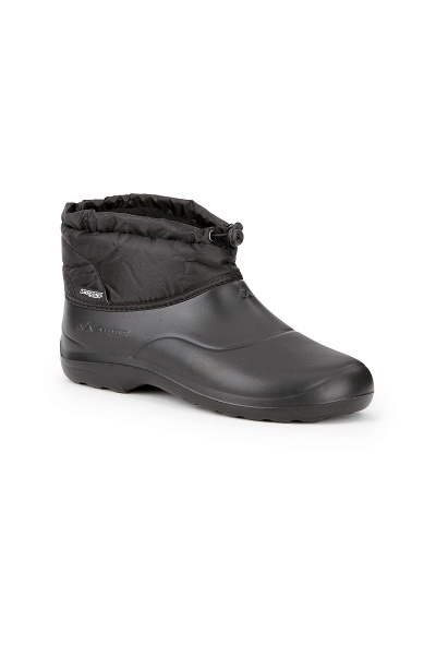 Галоши ЭВА садовые с надставкой цвет черный