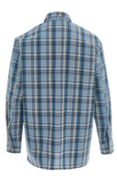 Сорочка рабочая синяя